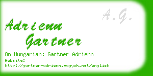 adrienn gartner business card